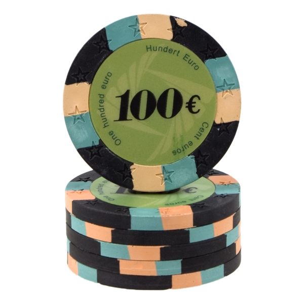 Se 12 Star Clay 100 Euro hos Pokershop