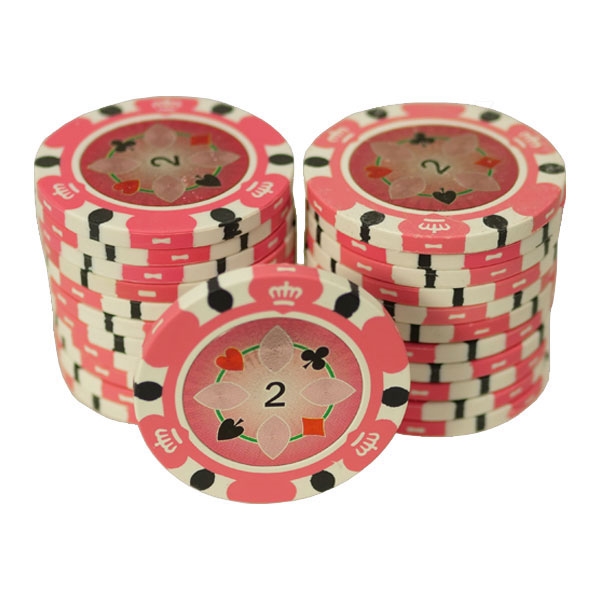 Køb Crown Casino 14,5 gram - Pink 2 (25 stk)  - Pris 75.00 kr.