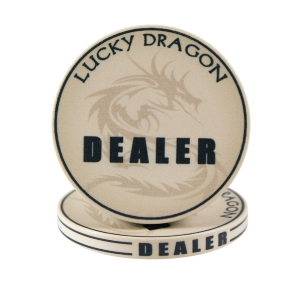 Se Dealer Button, Lucky Dragon hos Pokershop