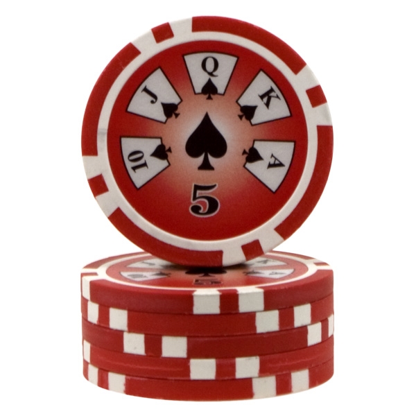 Se Royal Flush Rød 5 (25 stk) hos Pokershop