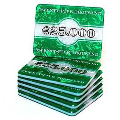 Se Euro Plaque â¬25.000 hos Pokershop