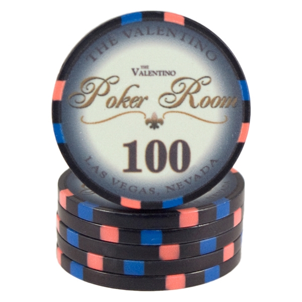 Billede af Valentino Poker Room Sort 100