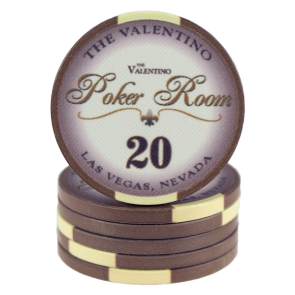 Billede af Valentino Poker Room Brun 20