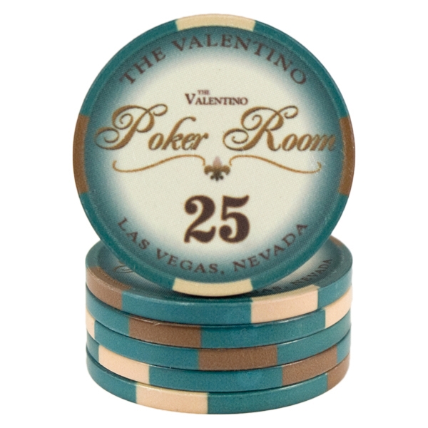 Billede af Valentino Poker Room Grøn 25